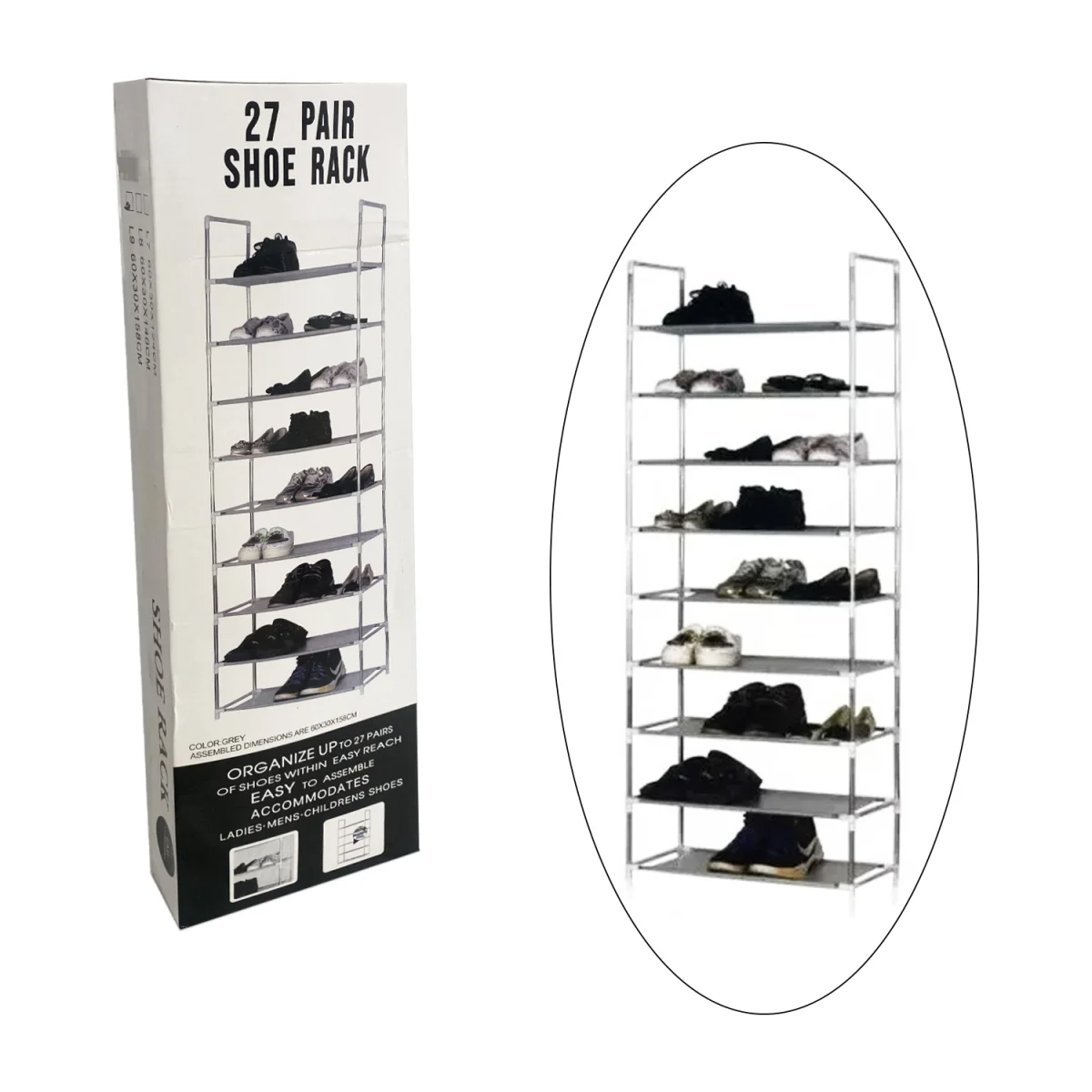 ORGANIZADOR PARA ZAPATOS 9 NIVELES