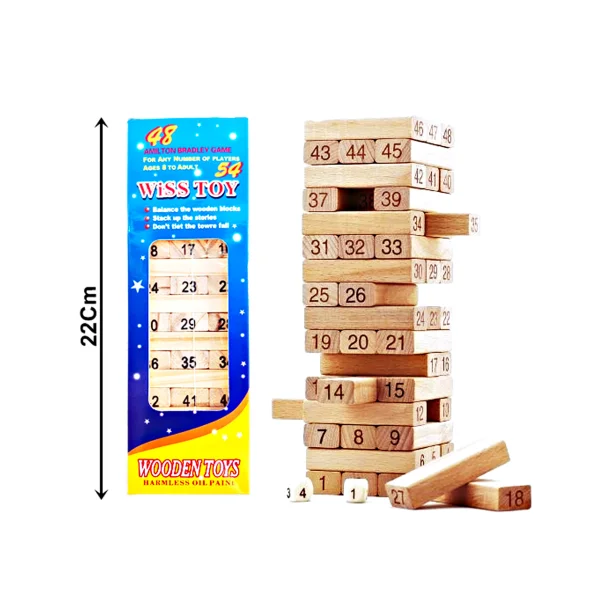 JENGA MADERA 7*7*22CM