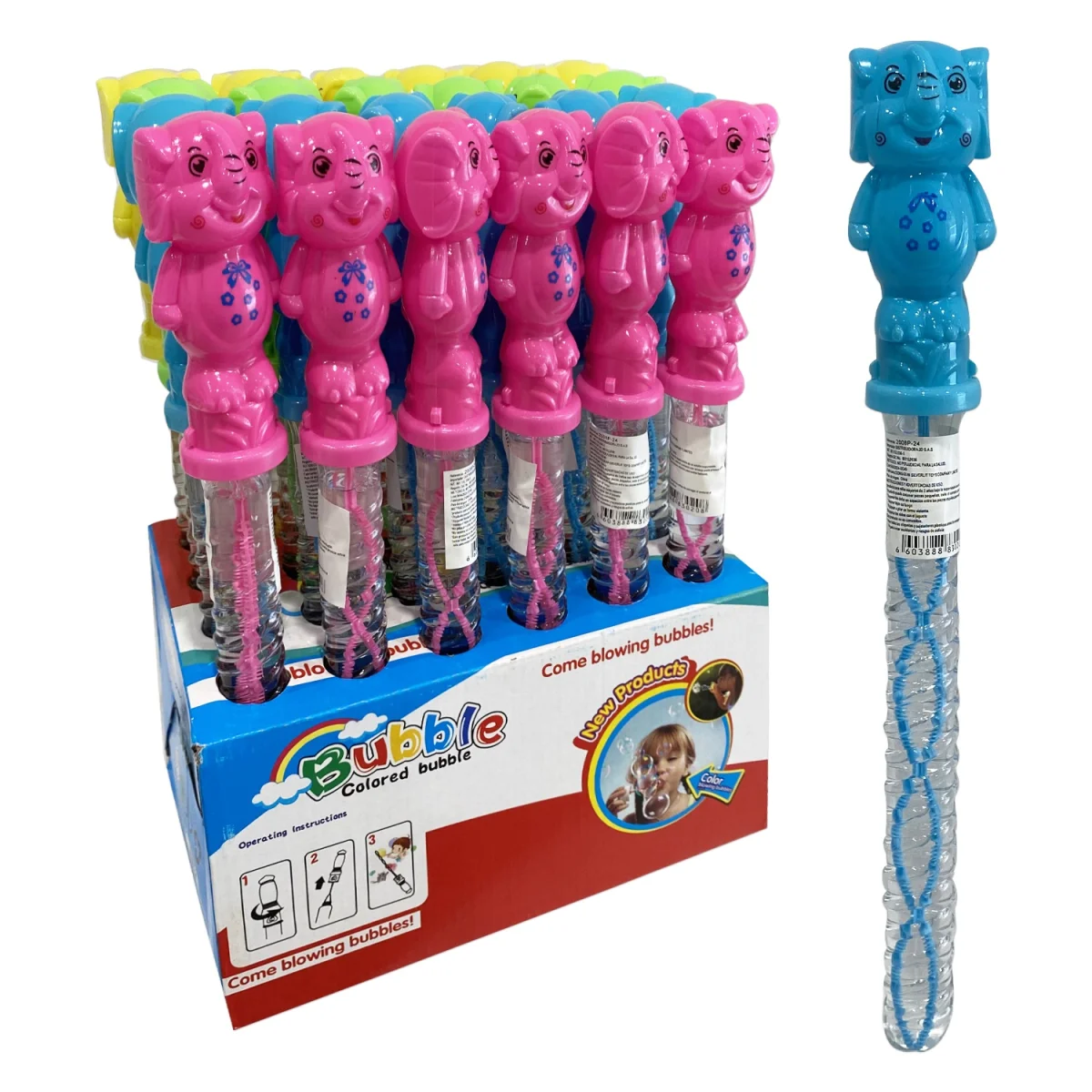 BURBUJERO LARGO ELEFANTE (CJX24)