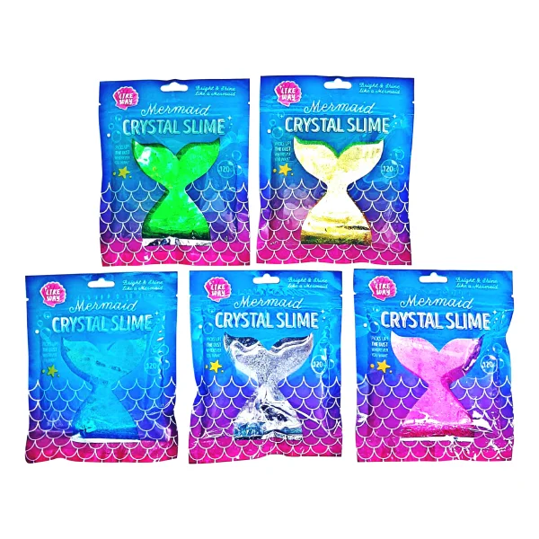 SLIME SIRENA EN BOLSA (PQTX12)