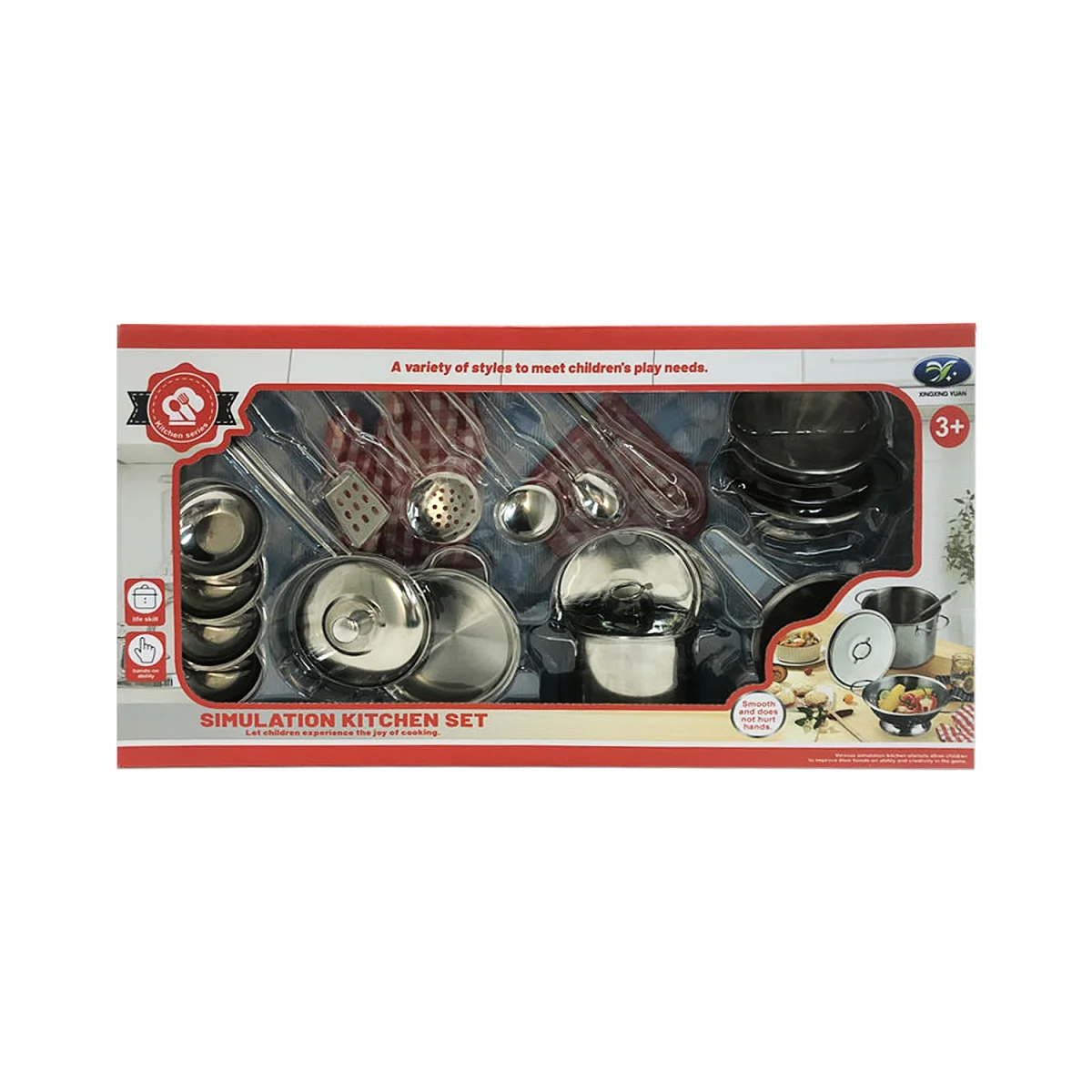 SET OLLAS DE ACERO INOXIDABLE