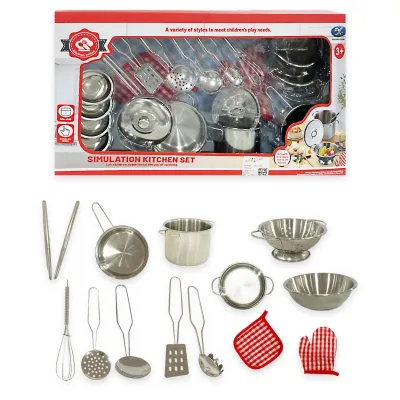 SET OLLAS DE ACERO INOXIDABLE