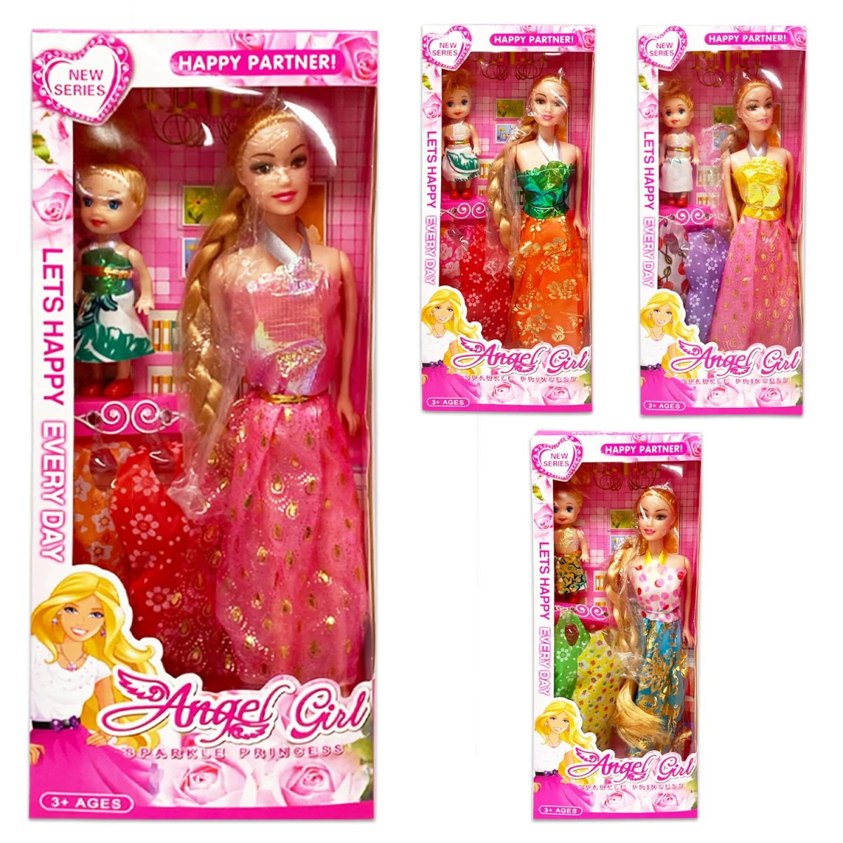 BARBIE Y ACCESORIOS ARMADA