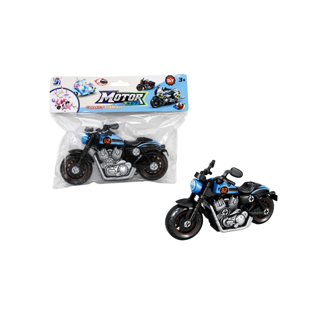MOTO DESARMABLE DE IMPULSO EN BOLSA