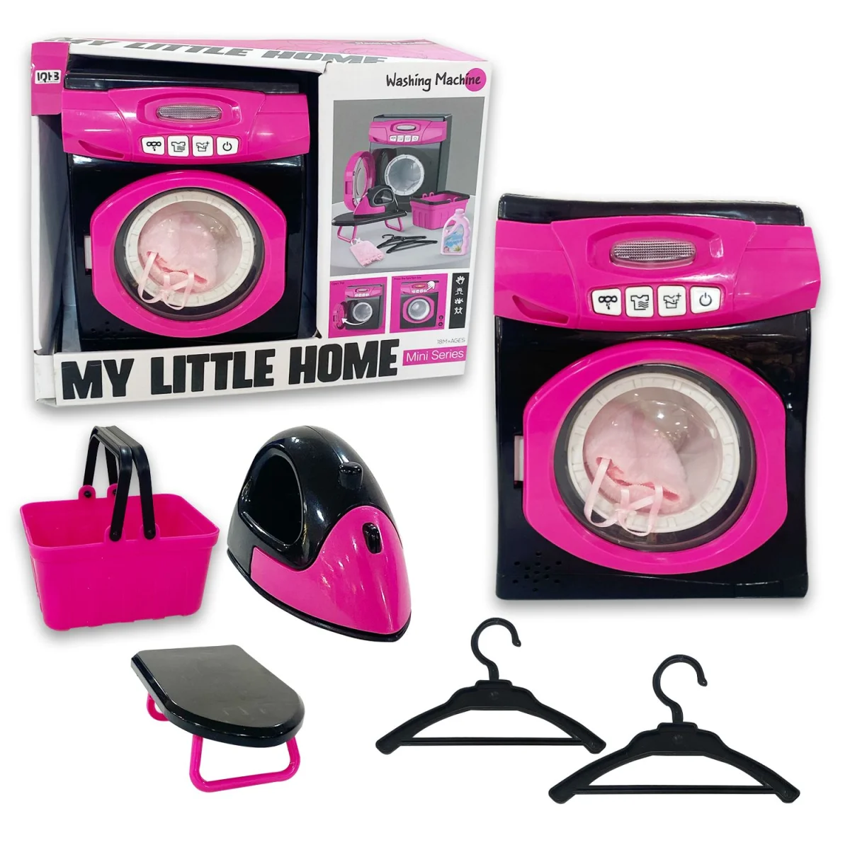 LAVADORA CON ACCESORIOS LUZ Y SONIDO