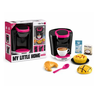 CAFETERA CON ACCESORIOS LUZ Y SONIDO (PILAS)