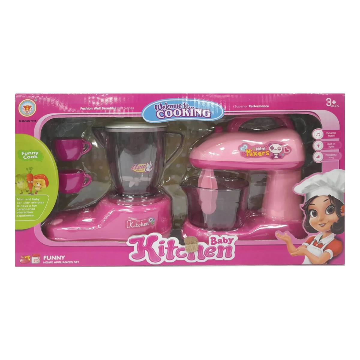 SET DE COCINA INFANTIL EN CAJA