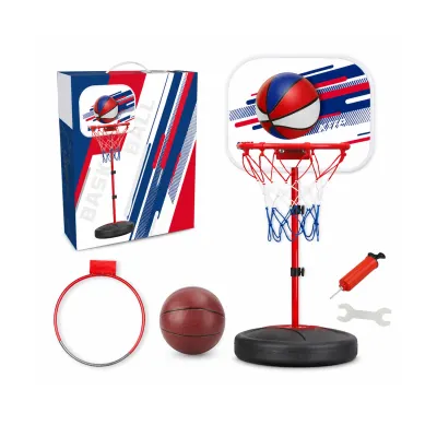 TABLERO DE BALONCESTO CON BALON