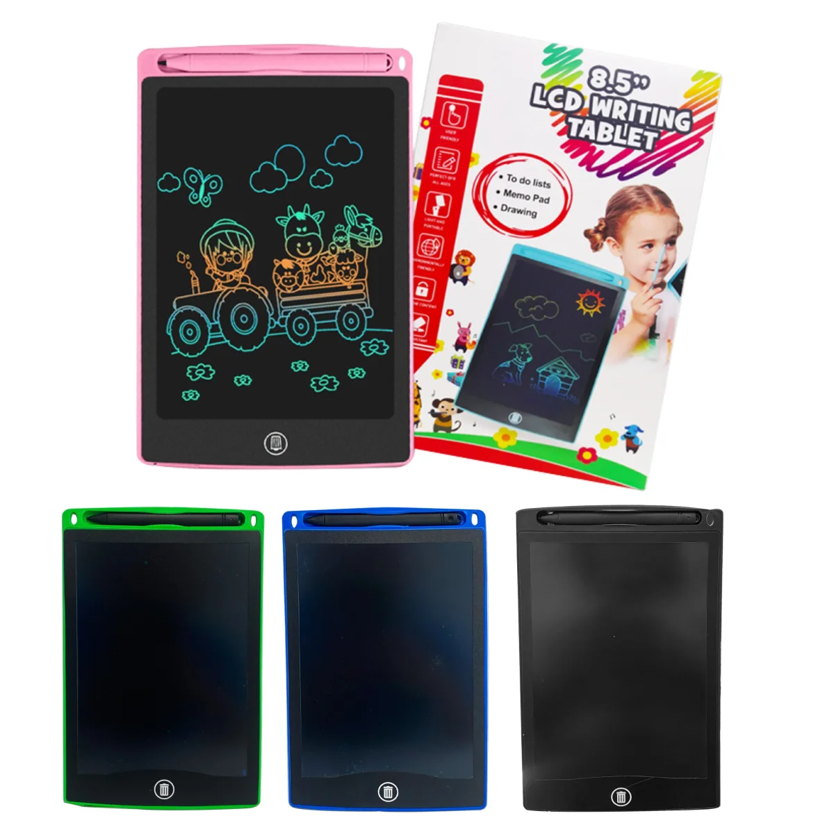 TABLERO MAGICO LCD MULTICOLOR