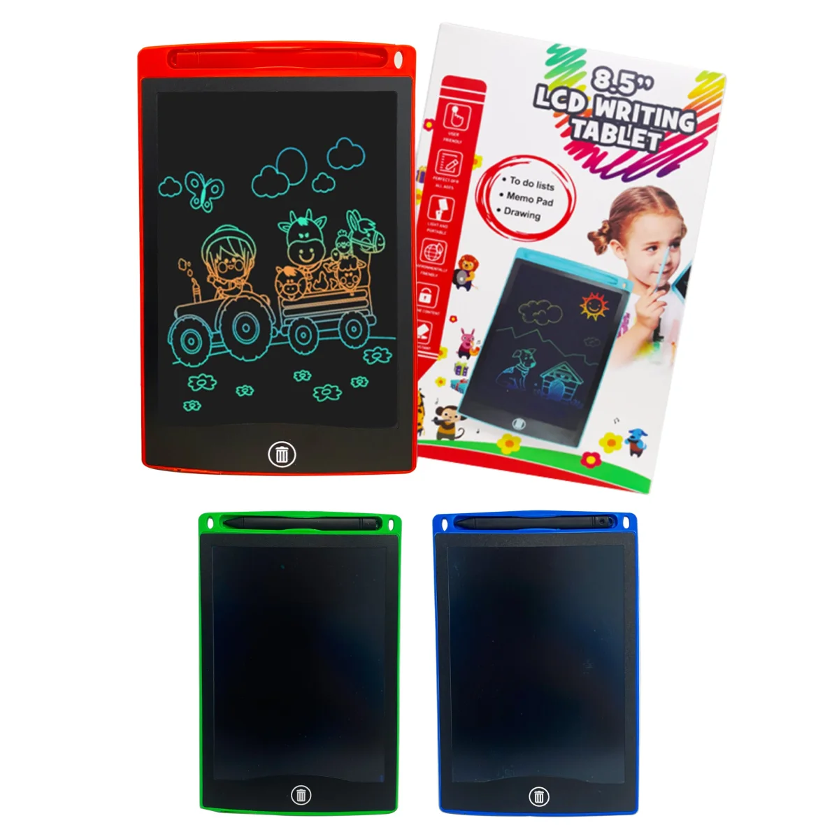 TABLERO MAGICO LCD MULTICOLOR