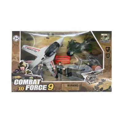 JUEGO MILITAR  CON ACCESORIOS