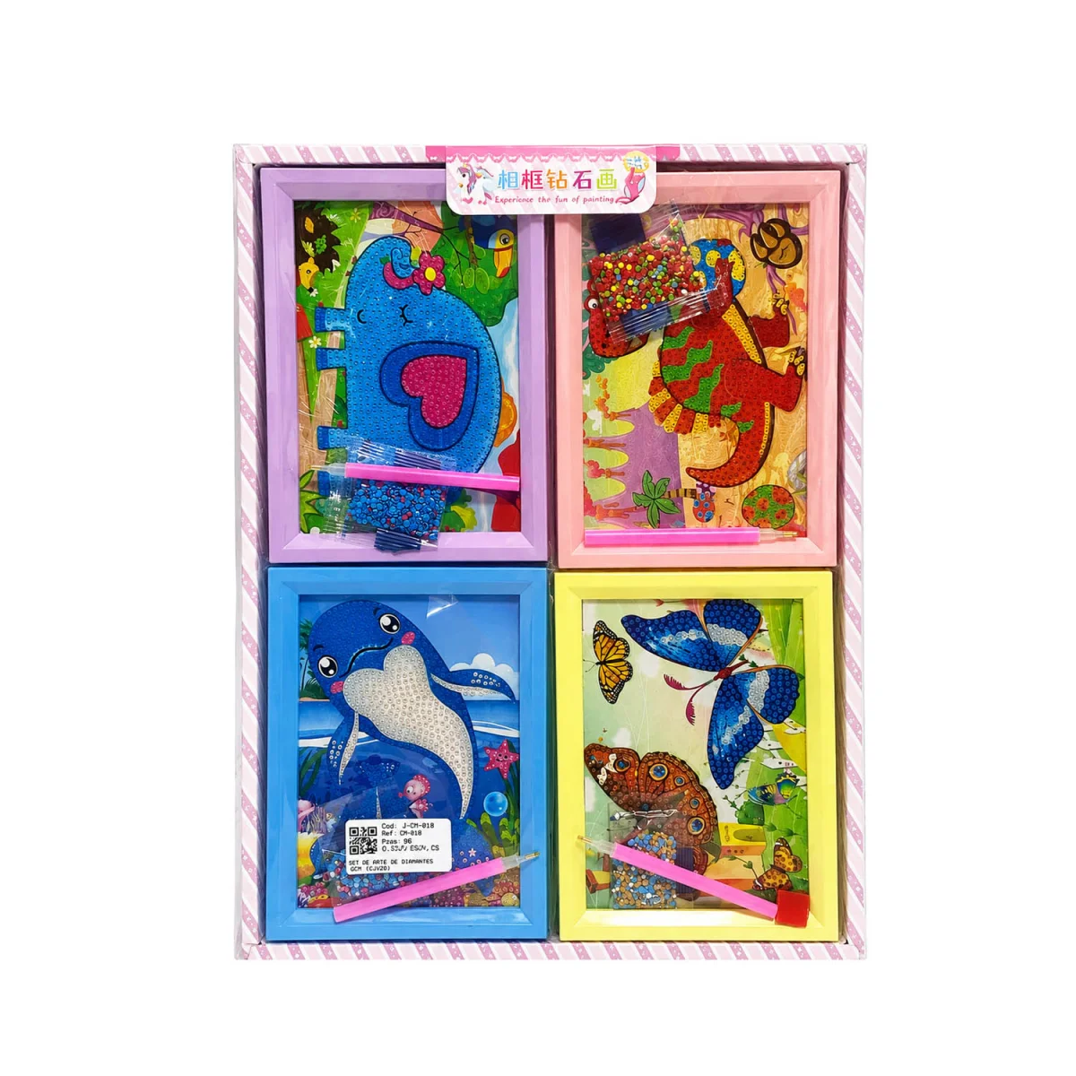 SET DE ARTE DE DIAMANTES 18CM (CJX20)