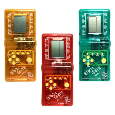 CONSOLA TETRIS TRANSPARENTE (PILAS)