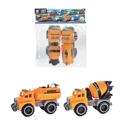CARRO DE CONSTRUCCIÓN EN BOLSA X2