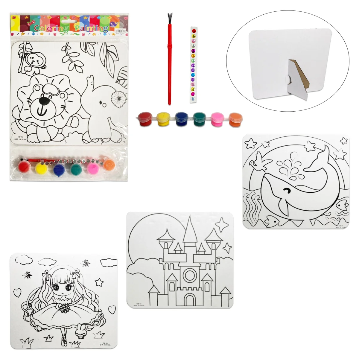 CUADRO PARA COLOREAR(PQT X 12 X-MD)