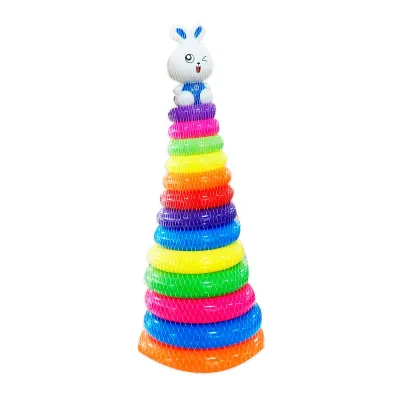 JUEGO DE AROS DIDACTICO CONEJO