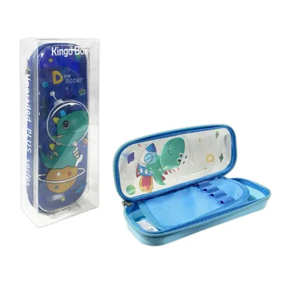 CARTUCHERA PLASTICA DINOSAURIO ESPACIAL (CJX30)