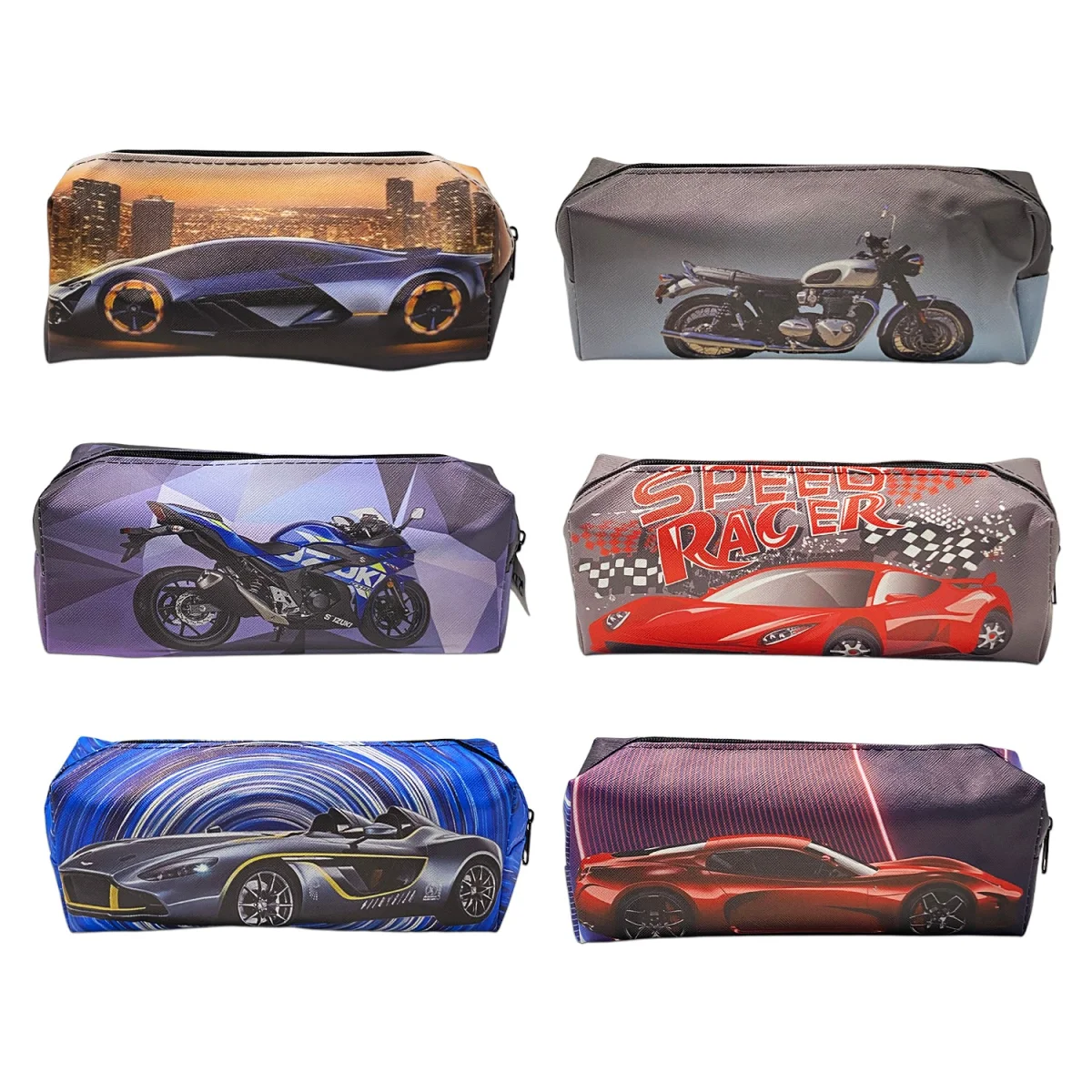 CARTUCHERA ESTAMPADA NIÑO (PQTX40)