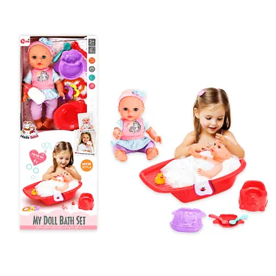 BEBE CON SONIDO BAÑERA Y ACCESORIOS
