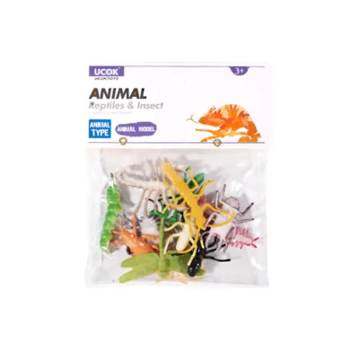 SET DE INSECTOS EN BOLSA X12