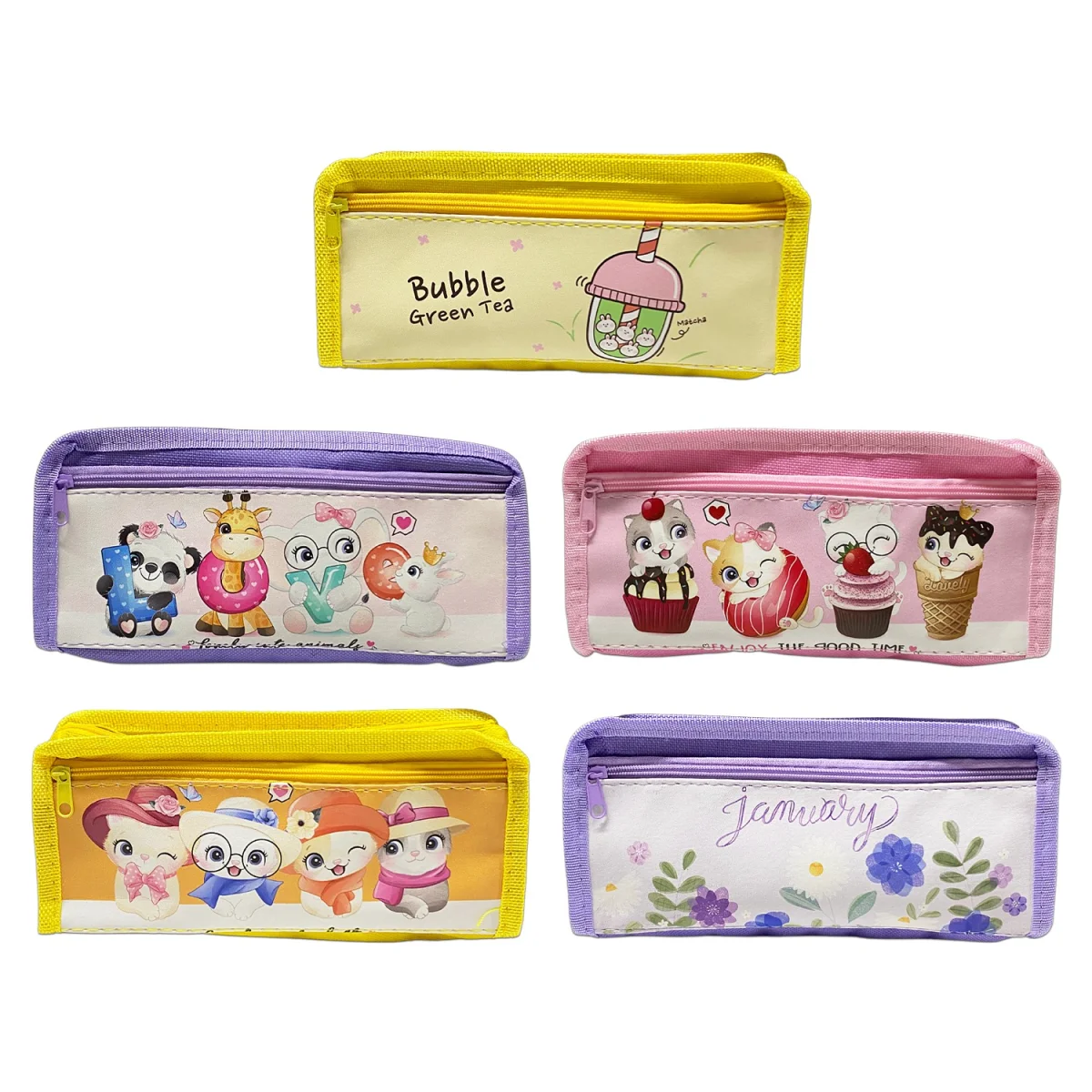 CARTUCHERA INFANTIL NIÑA (PQTX12)