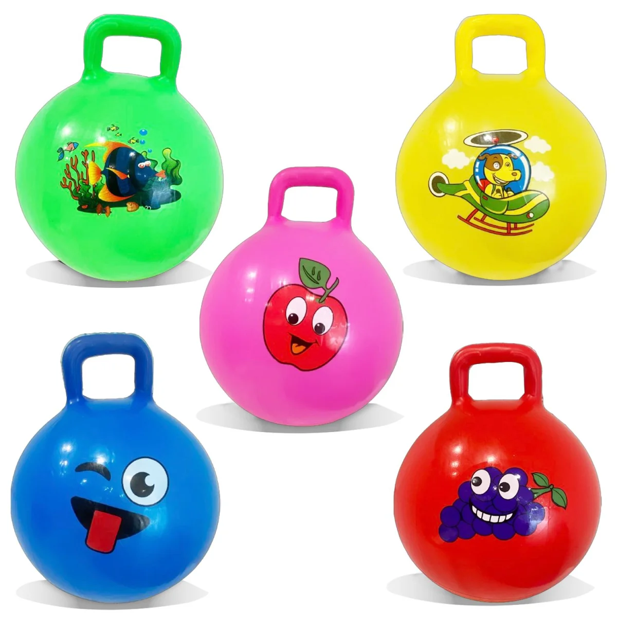 PELOTA INFLABLE CON AGARRADERA 300G