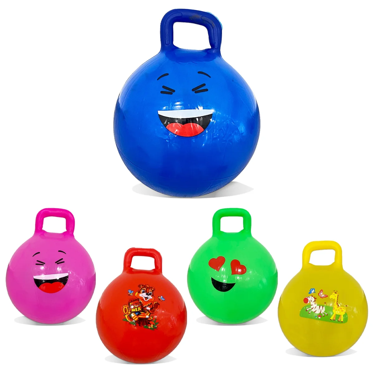 PELOTA INFLABLE AGARRADERA ESTAMPADA 300G