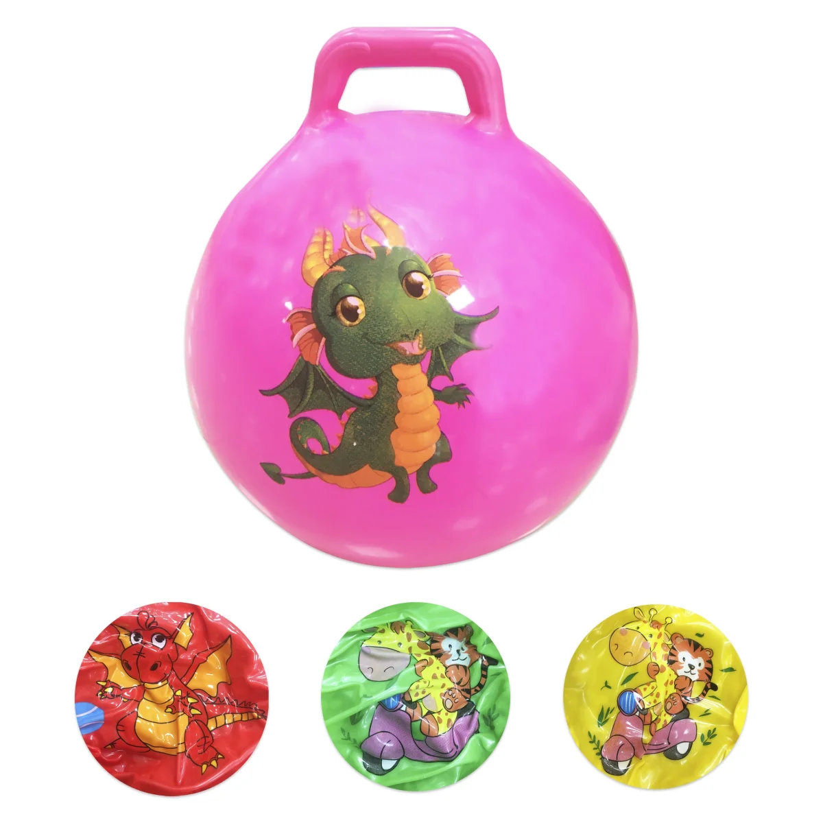 PELOTA INFLABLE CON AGARRADERA 300G