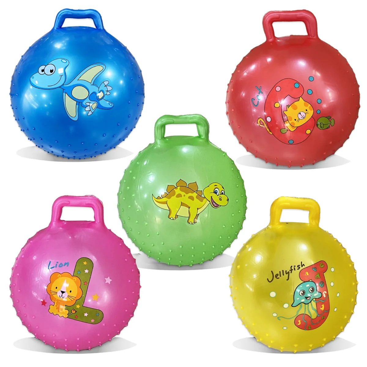 PELOTA INFLABLE CON AGARRADERA 300G