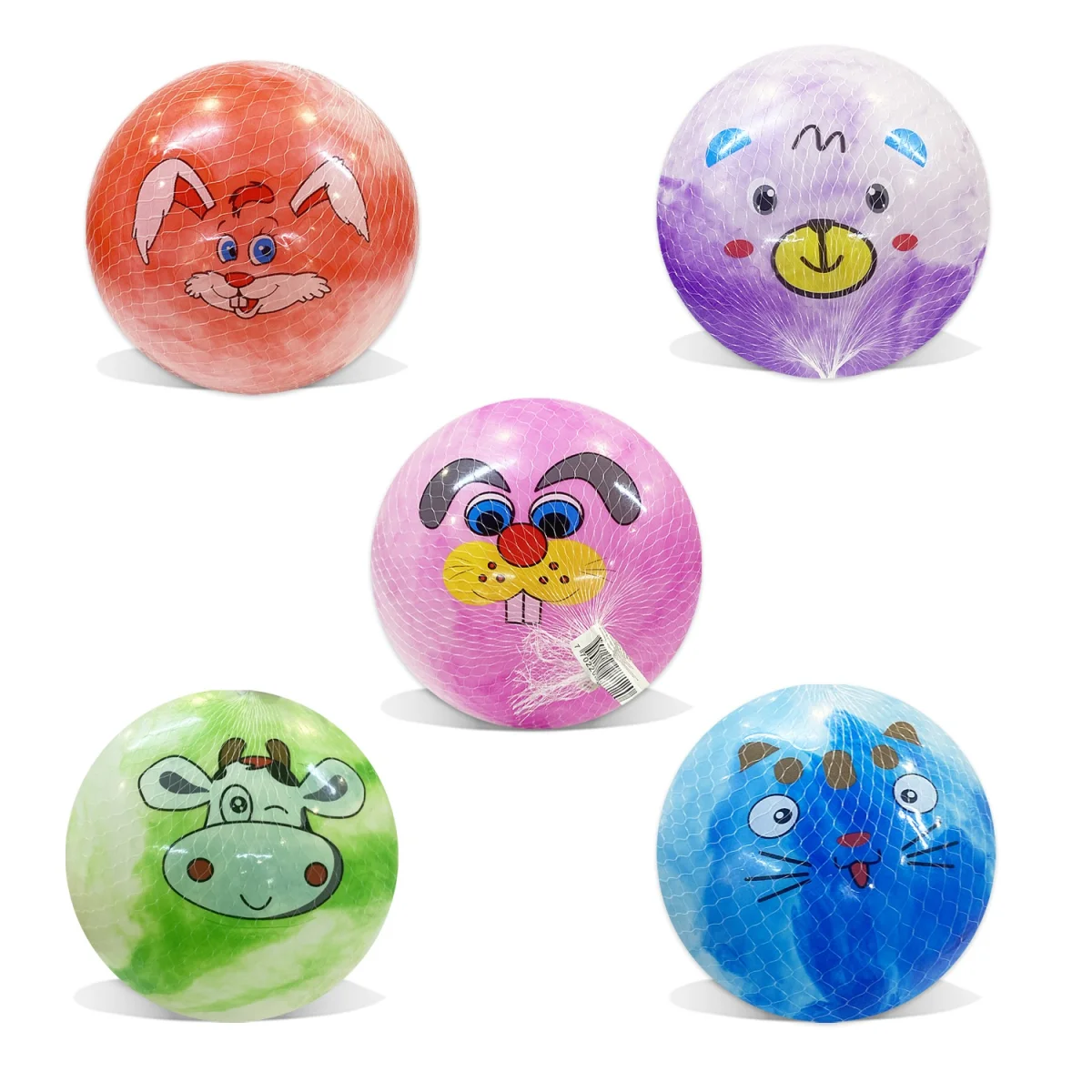 PELOTA ESTAMPADA ANIMALES 70G