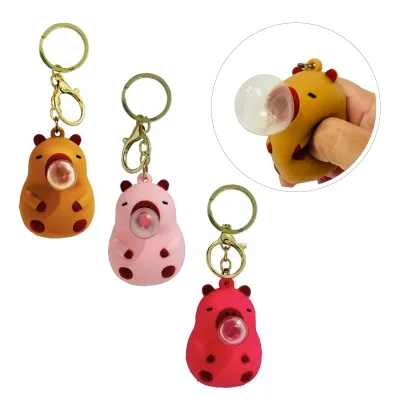 LLAVERO DESESTRESANTE CAPIBARA (PQTX12).