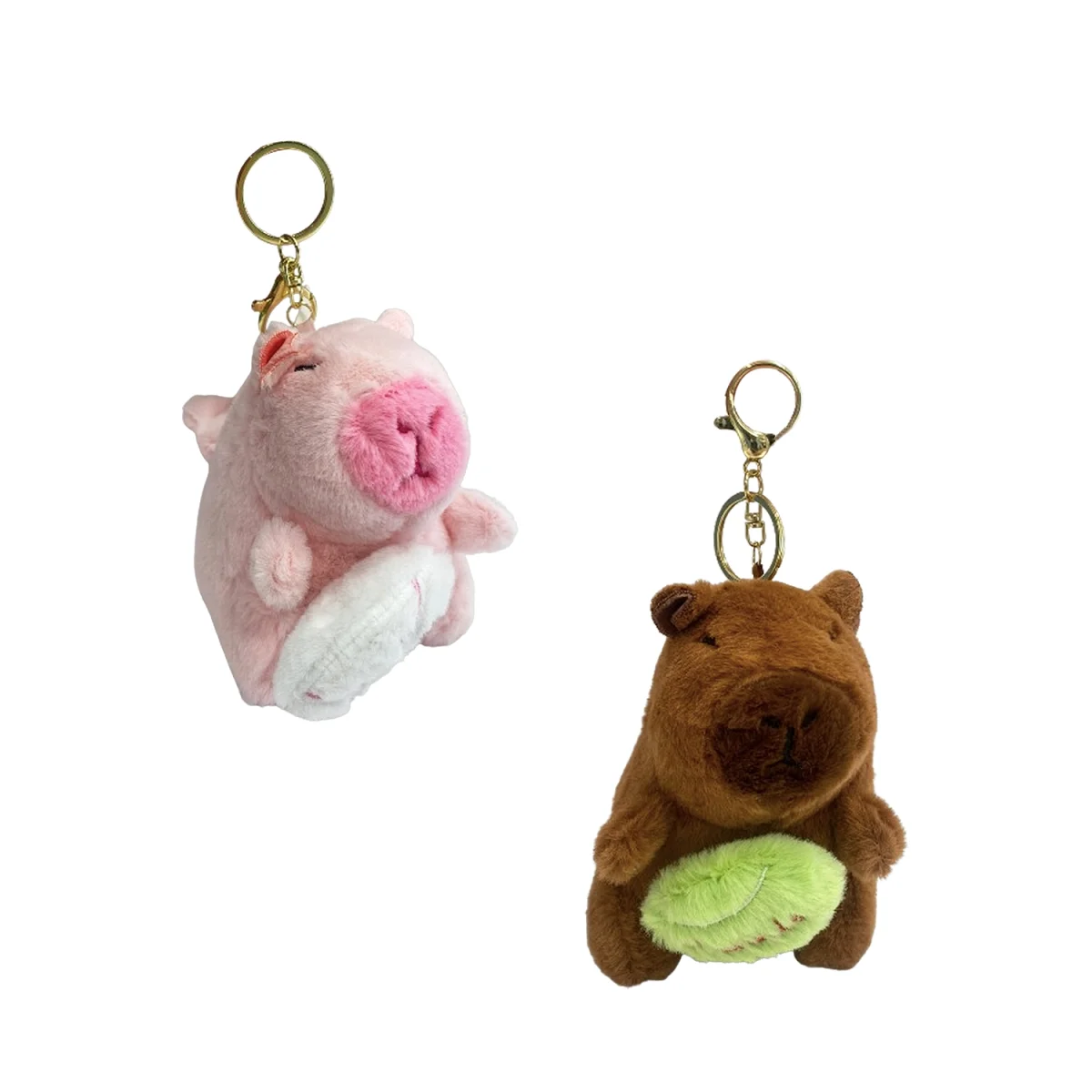 LLAVERO PELUCHE CAPIBARA DE CUERDA (PQTX12).