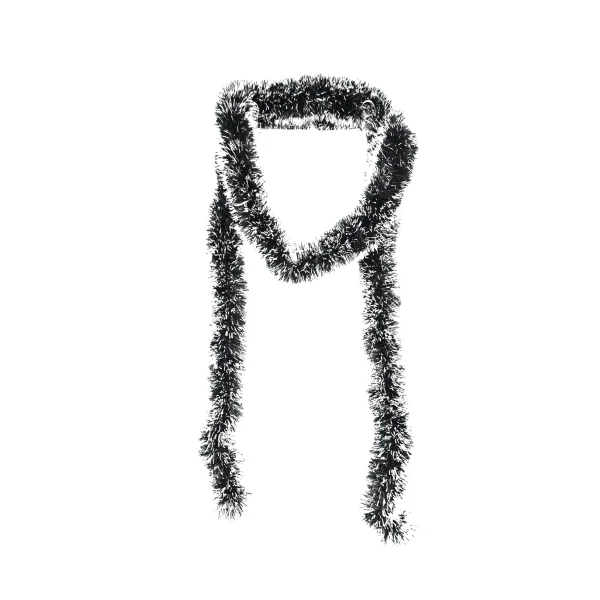 GUIRNALDA PUNTAS BLANCAS 2.7M*8CM