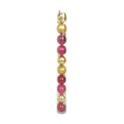 BOLA NAVIDEÑA D/R 6CM X10