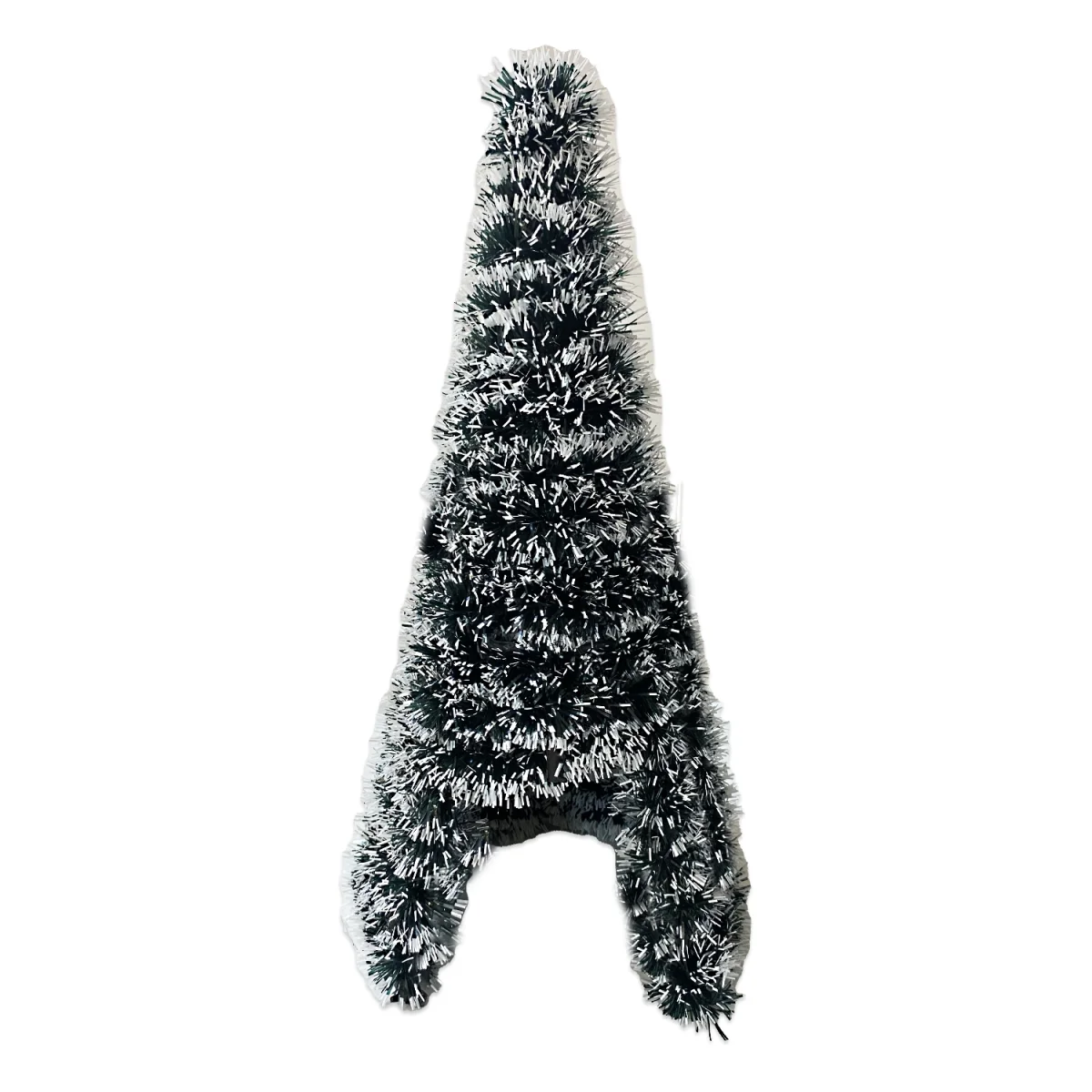 ADORNO ARBOL NAVIDEÑO PUNTAS BLANCAS 38CM