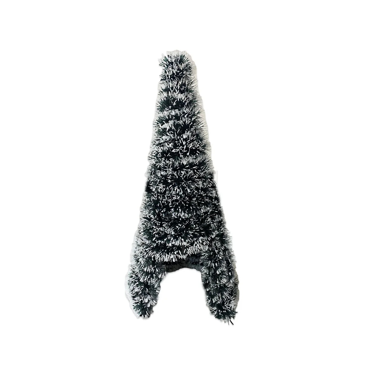 ADORNO ARBOL NAVIDEÑO PUNTAS BLANCAS 25CM