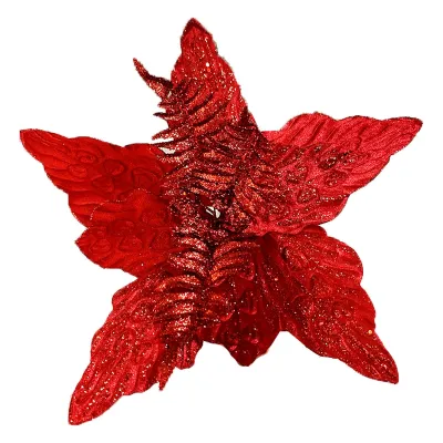 FLOR NAVIDEÑA ROJA 45CM (BJX60)