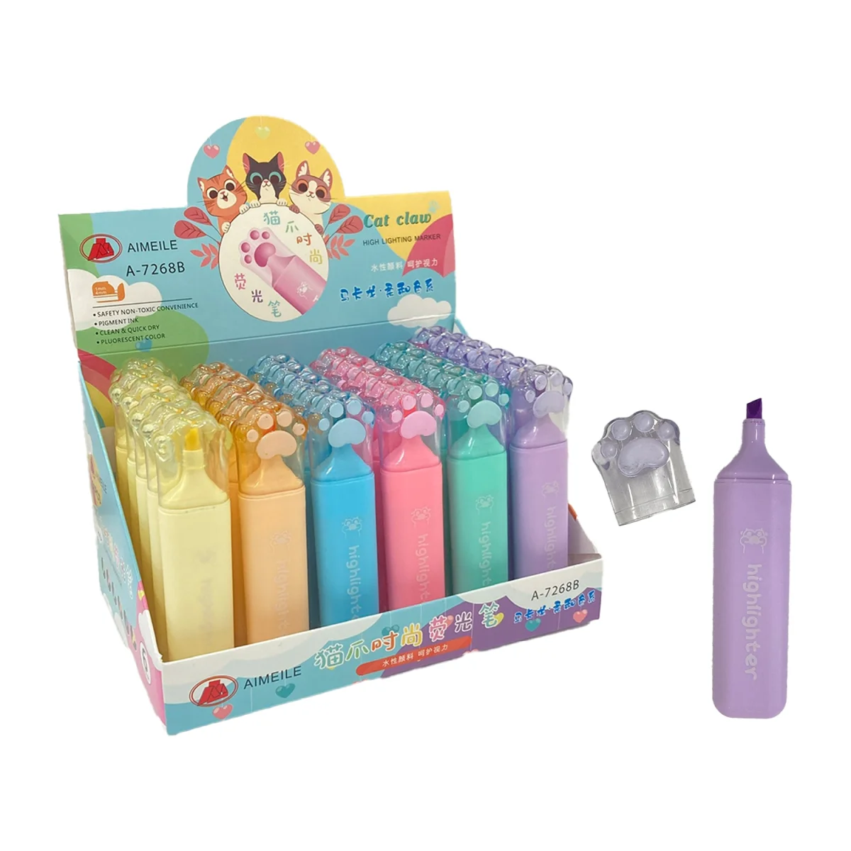 RESALTADOR COLOR PASTEL (CJX36)