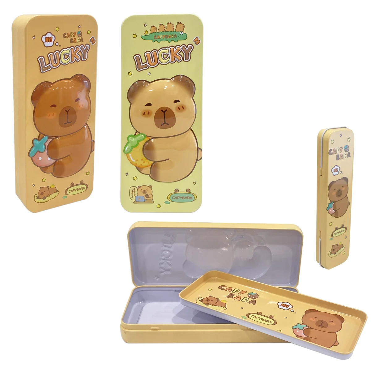 CARTUCHERA METALICA CAPIBARA (PQTX12)