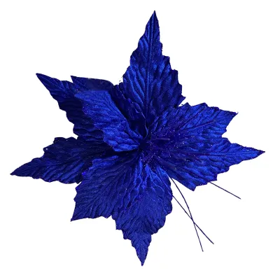 FLOR NAVIDEÑA AZUL (BDJX80)