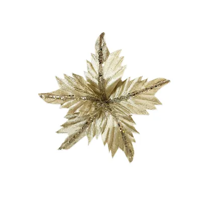 FLOR NAVIDEÑA CHAMPAÑA (BDJX120)