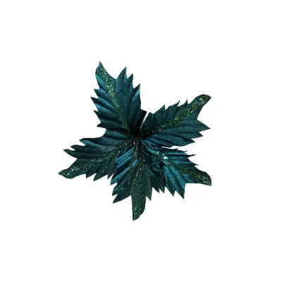FLOR NAVIDEÑA VERDE ESMERALDA (BDJX120)