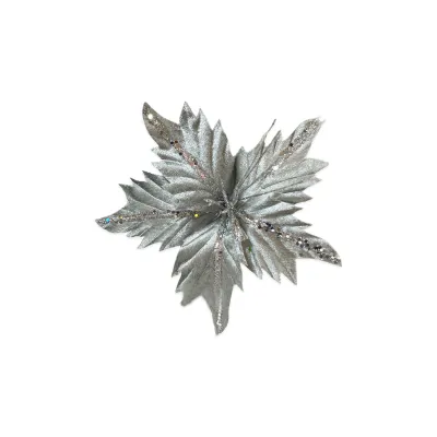 FLOR NAVIDEÑA PLATEADA (BDJX120)