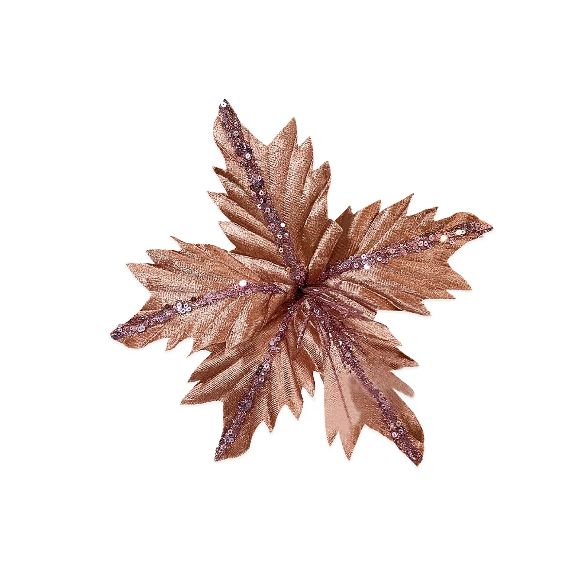 FLOR NAVIDEÑA PALO ROSA (BDJX120)