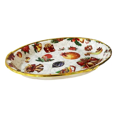 BANDEJA NAVIDEÑA 30.5*24.5CM