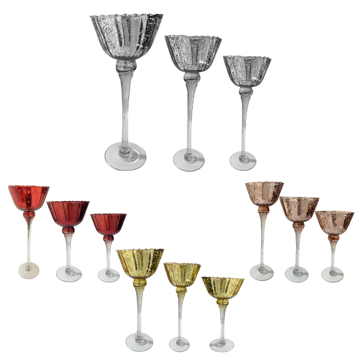 JUEGO DE COPAS NAVIDEÑAS X3