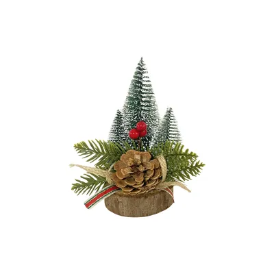 ADORNO ARBOLES NAVIDEÑOS EN MADERA