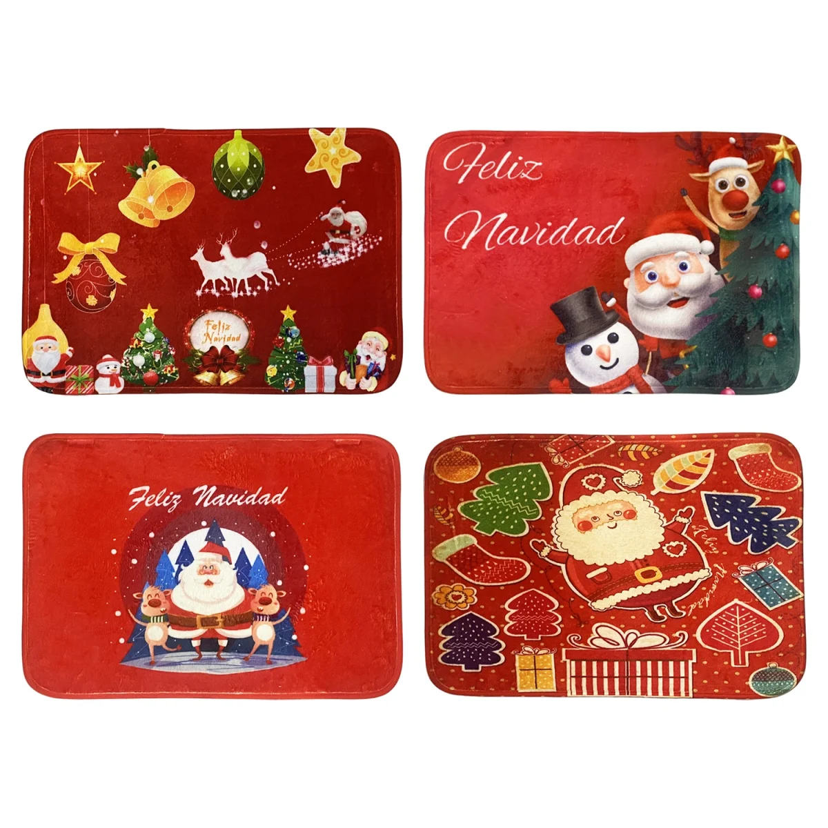 TAPETE NAVIDEÑO 60*41*0.5CM
