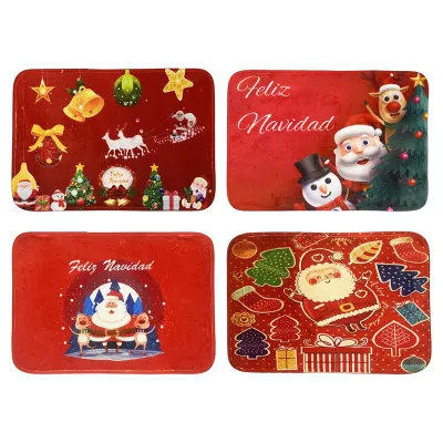 TAPETE NAVIDEÑO 60*41*0.5CM