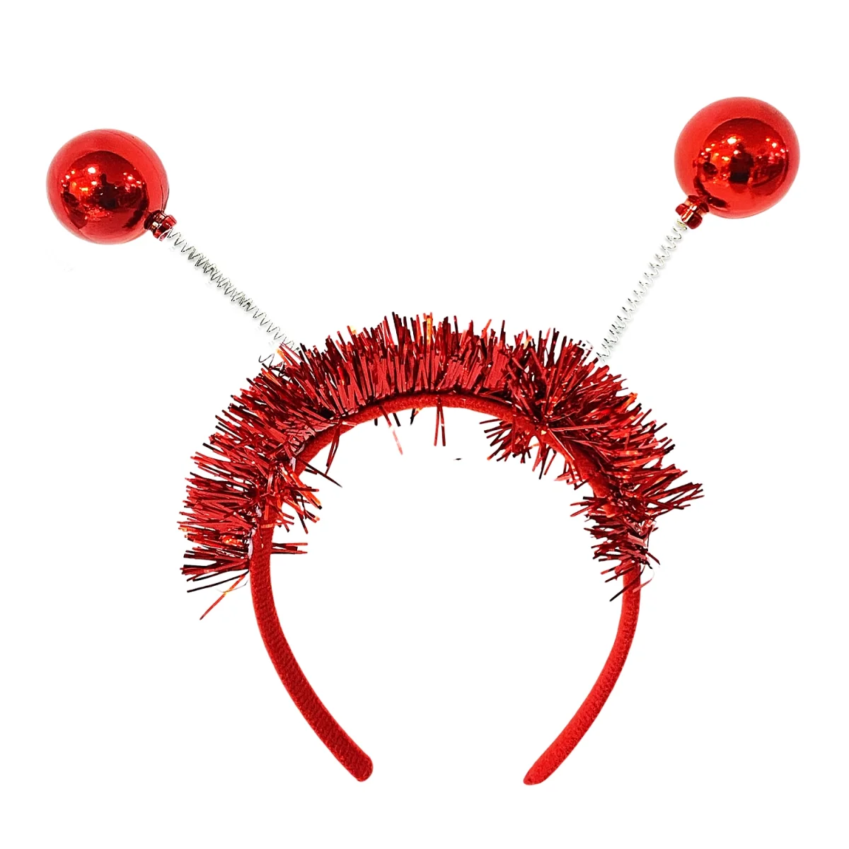 DIADEMA NAVIDEÑA BOLAS